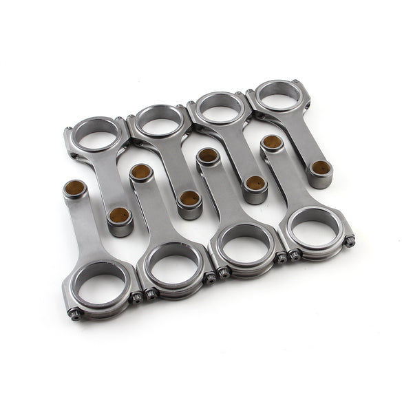 H Beam Bronze Bush 4340 Connecting Rods Suits Chevy LS