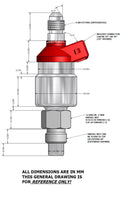 Billet Atomizer Atomizer 3 Fuel Injectors